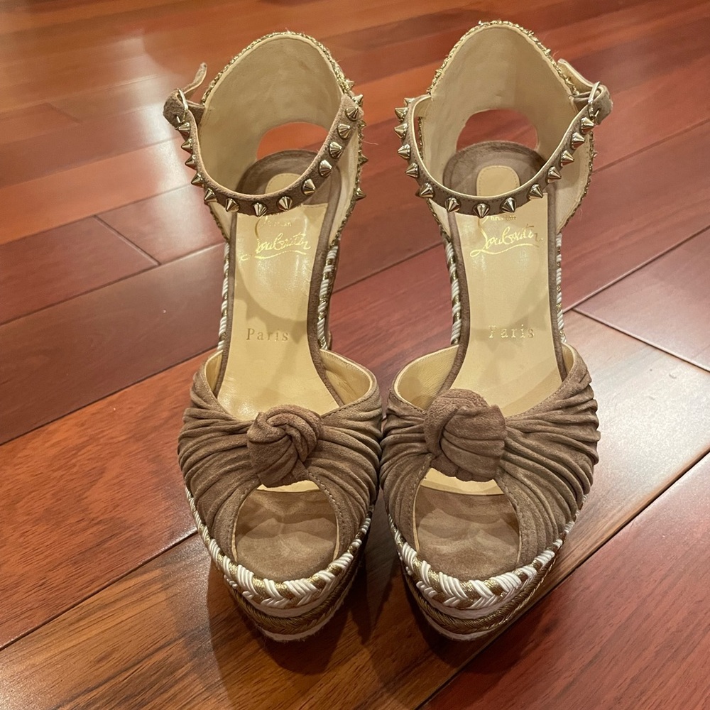 Christian Louboutin wedges